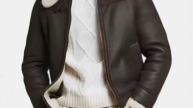 Shearling Leather Jacket