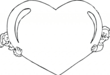 Free Printable:_Xq1fojb9by= Heart Coloring Pages