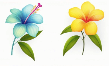 Clipart:R5hk-Xlkdh8= Hawaiian Flower