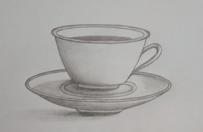 Drawing:9hc3kiuxcou= Tea Cup