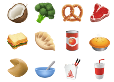 Food Emoji: Copy and Paste