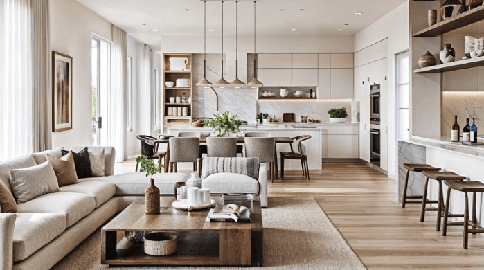 A Unified Storage Vision for Living Spaces and Garage Areas